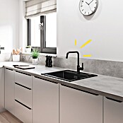 Grohe Start Spültischarmatur (Ausladung Armatur: 228 mm, Schwarz, Matt) | BAUHAUS