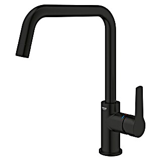 Grohe Start Spültischarmatur (Ausladung Armatur: 228 mm, Schwarz, Matt)