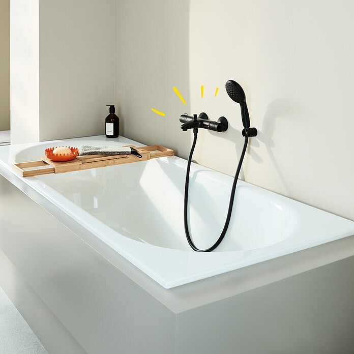 Grohe QuickFix Start Douchethermostaat (Zwart) | BAUHAUS
