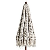 Parasol Macramé (Crudo, Diámetro de cobertura: 210 cm) | BAUHAUS