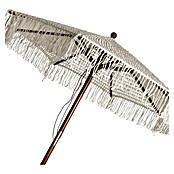 Parasol Macramé (Crudo, Diámetro de cobertura: 210 cm) | BAUHAUS