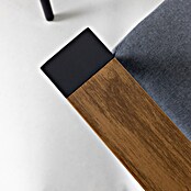 Kactus republic Conjunto de muebles Toronto (4 pzs., Aluminio/Madera sintética, Antracita) | BAUHAUS