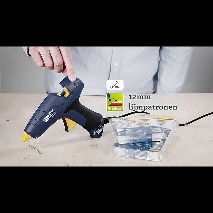 Rapid Combi elektrische tacker E-TAC (Nietdiepte: 6 mm - 14 mm, Lengte nagel: 15 mm) | BAUHAUS
