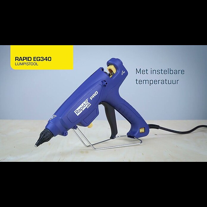 Rapid Hetelijmpistool EG 340 PRO (Diameter lijmpatronen: 12 mm, 120 °C - 220 °C, 220 W) | BAUHAUS
