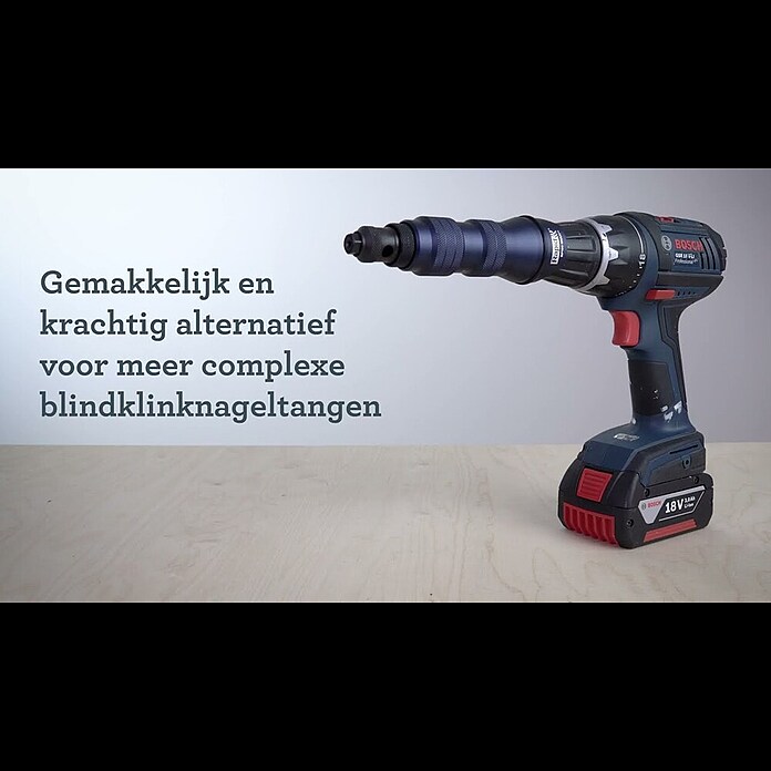 Rapid Hulpstuk voor blindklinknagels RP150 Multi™ (Geschikt voor: Accuschroevendraaiers/boormachines) | BAUHAUS