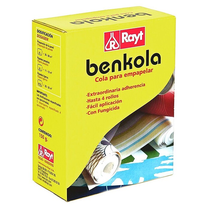 Cola para papeles pintados Benkola