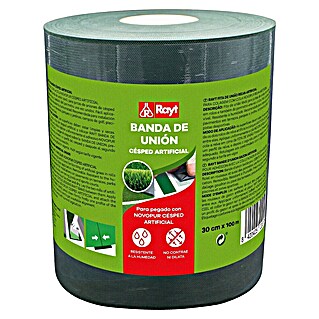 Rayt Banda de fijación y unión para césped artificial (An x L: 30 x 10.000 cm, Verde)