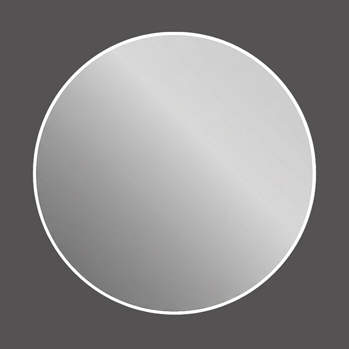 Espejo con luz Elegant (Diámetro: 60 cm, Blanco frío) | BAUHAUS