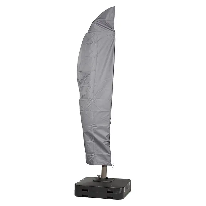 Mehr Garten Sonnenschirm-Schutzhülle - Polyester (PES), Grau