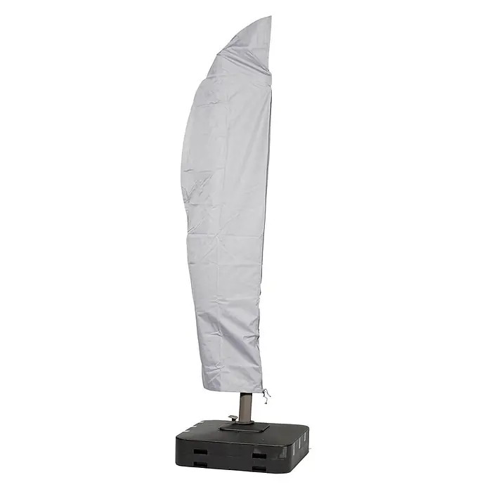 Mehr Garten Sonnenschirm-Schutzhülle - Polyester (PES), Grau