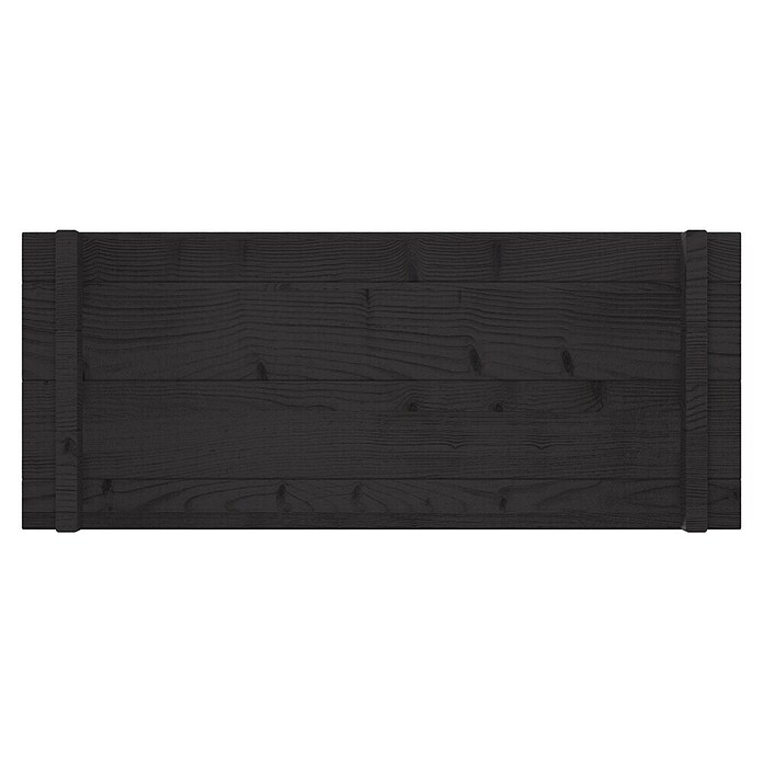 Upyard Hochbeet Multibox (L x B x H: 59 x 59 x 29,5 cm, Holz, Schwarz) | BAUHAUS