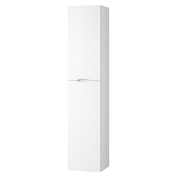 Armario alto de baño Turia (L x An x Al: 25 x 35 x 160 cm, Blanco brillo) | BAUHAUS