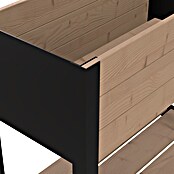 Upyard Huerto Modernbox alto (78 x 36 x 72 cm, Madera, Marrón) | BAUHAUS