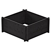 Upyard Hochbeet Multibox (L x B x H: 59 x 59 x 29,5 cm, Holz, Schwarz) | BAUHAUS