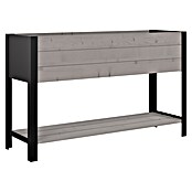 Upyard Hochbeet Modernbox hoch (118 x 36 x 72 cm, Holz, Grau) | BAUHAUS