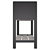 Upyard Hochbeet Modernbox hoch (118 x 36 x 72 cm, Holz, Grau) | BAUHAUS