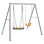 Intex Dvostruka ljuljačka  (D x Š x V: 254 x 235 x 200 cm, Čelik, 1 x Okvir ljuljačke, 1 x Klasična ljuljačka, 1 x Mrežasta ljuljačka) | BAUHAUS