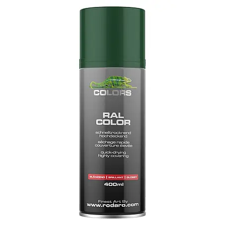 Colors  Farbspray Sprühlack 400ml RAL6005 Moosgrün Glanz