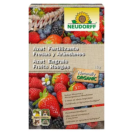 Neudorff Azet Fertilizante para fresas y arándanos
