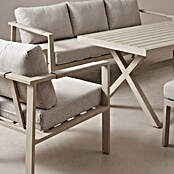 Kactus republic Conjunto de muebles Ímola (5 pzs., Aluminio/Olefina, Champagne) | BAUHAUS