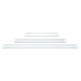 Alverlamp Regleta LED decorativa LRDEC (40 W, Largo: 120 cm, Color de luz: Blanco frío, Blanco)