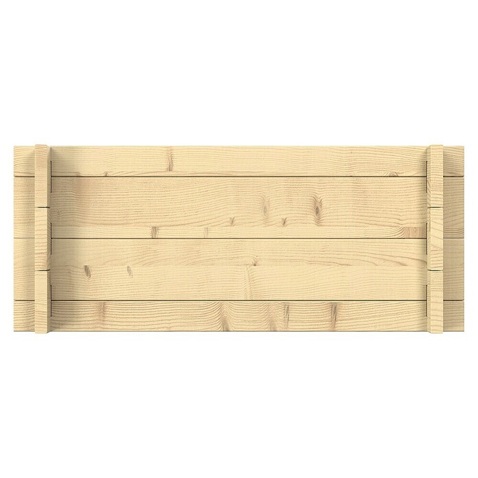 Upyard Hochbeet Multibox (L x B x H: 59 x 29,5 x 29,5 cm, Holz, Natur) | BAUHAUS