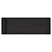 Upyard Hochbeet Multibox (L x B x H: 79 x 39,5 x 29,5 cm, Holz, Schwarz) | BAUHAUS