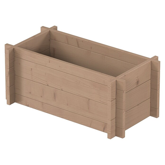 Upyard Hochbeet Multibox (L x B x H: 59 x 29,5 x 29,5 cm, Holz, Braun) | BAUHAUS