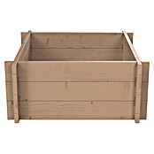 Upyard Hochbeet Multibox (L x B x H: 59 x 59 x 29,5 cm, Holz, Braun) | BAUHAUS