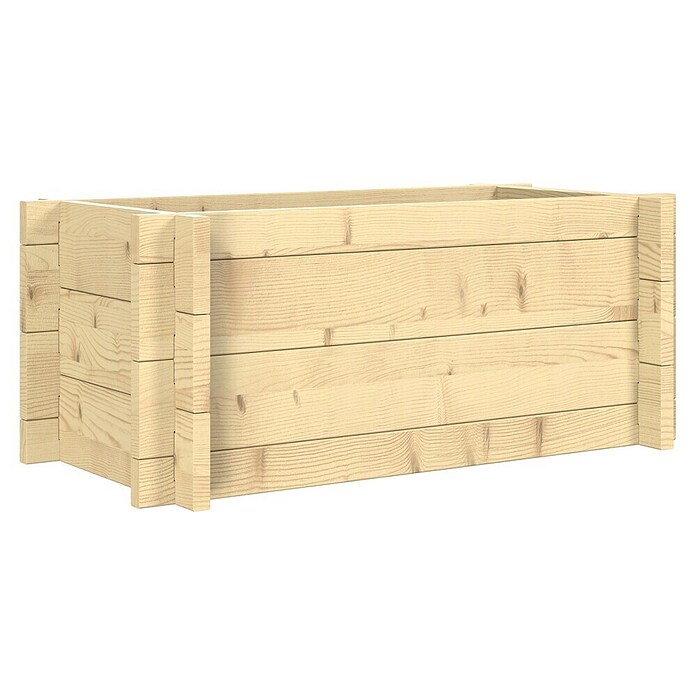 Upyard Hochbeet Multibox (L x B x H: 59 x 29,5 x 29,5 cm, Holz, Natur) | BAUHAUS