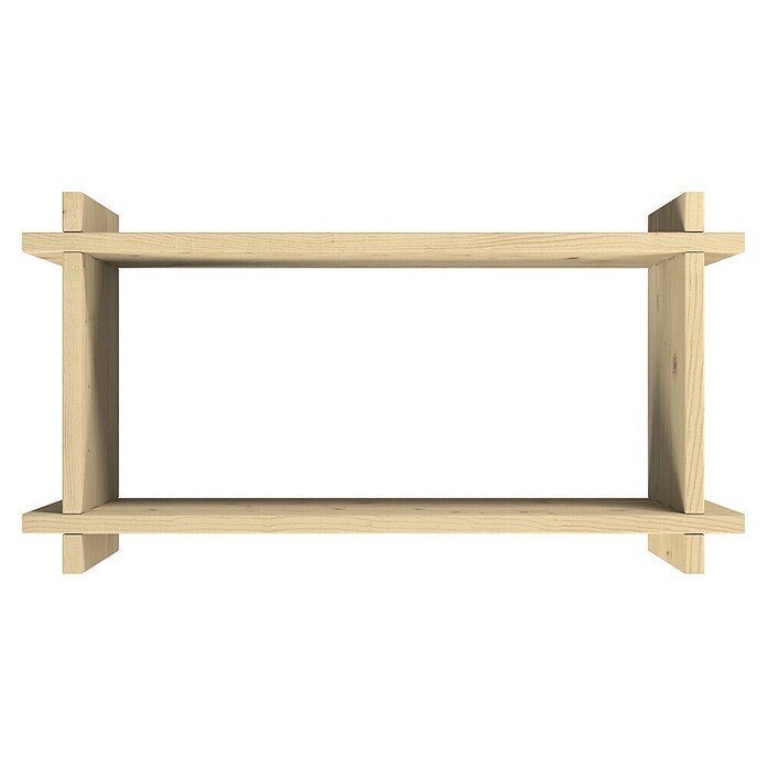 Upyard Hochbeet Multibox (L x B x H: 59 x 29,5 x 29,5 cm, Holz, Natur) | BAUHAUS