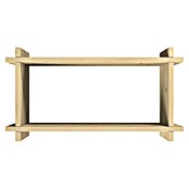 Upyard Hochbeet Multibox (L x B x H: 59 x 29,5 x 29,5 cm, Holz, Natur) | BAUHAUS