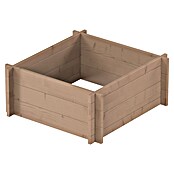 Upyard Hochbeet Multibox (L x B x H: 59 x 59 x 29,5 cm, Holz, Braun) | BAUHAUS