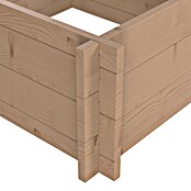 Upyard Hochbeet Multibox (L x B x H: 59 x 59 x 29,5 cm, Holz, Braun) | BAUHAUS