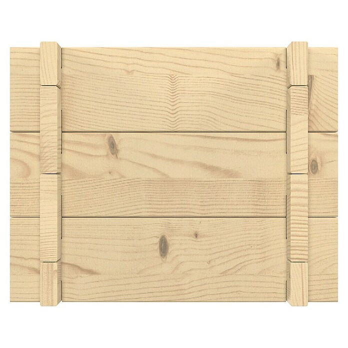 Upyard Hochbeet Multibox (L x B x H: 59 x 29,5 x 29,5 cm, Holz, Natur) | BAUHAUS