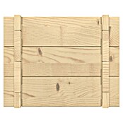 Upyard Hochbeet Multibox (L x B x H: 59 x 29,5 x 29,5 cm, Holz, Natur) | BAUHAUS