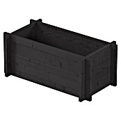Upyard Hochbeet Multibox (L x B x H: 59 x 29,5 x 29,5 cm, Holz, Schwarz) | BAUHAUS