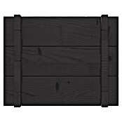 Upyard Hochbeet Multibox (L x B x H: 59 x 29,5 x 29,5 cm, Holz, Schwarz) | BAUHAUS