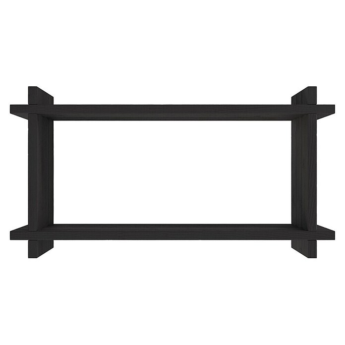 Upyard Hochbeet Multibox (L x B x H: 59 x 29,5 x 29,5 cm, Holz, Schwarz) | BAUHAUS