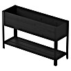 Upyard Hochbeet Modernbox hoch (118 x 36 x 72 cm, Holz, Schwarz) | BAUHAUS