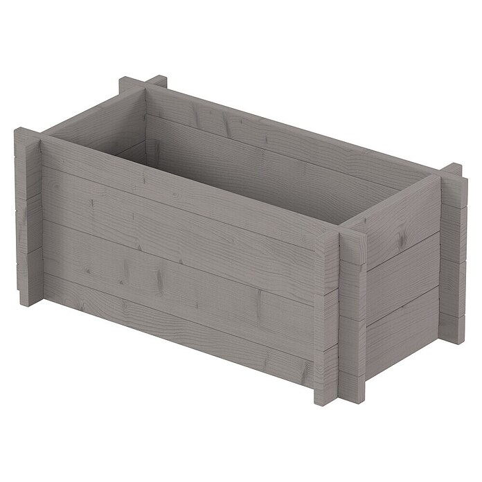 Upyard Hochbeet Multibox (L x B x H: 59 x 29,5 x 29,5 cm, Holz, Grau) | BAUHAUS