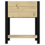 Upyard Huerto Modernbox alto (58 x 36 x 72 cm, Madera, Natural) | BAUHAUS