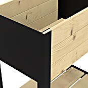 Upyard Huerto Modernbox alto (58 x 36 x 72 cm, Madera, Natural) | BAUHAUS