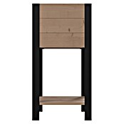 Upyard Huerto Modernbox alto (36 x 36 x 72 cm, Madera, Marrón) | BAUHAUS