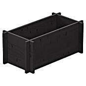 Upyard Hochbeet Multibox (L x B x H: 59 x 29,5 x 29,5 cm, Holz, Schwarz) | BAUHAUS