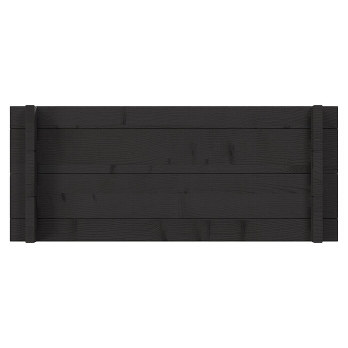 Upyard Hochbeet Multibox (L x B x H: 59 x 29,5 x 29,5 cm, Holz, Schwarz) | BAUHAUS