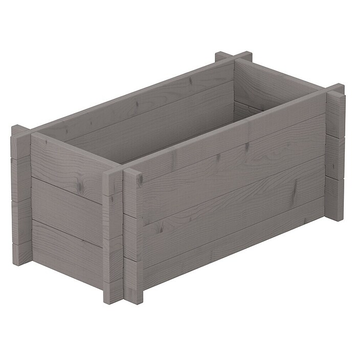 Upyard Hochbeet Multibox (L x B x H: 59 x 29,5 x 29,5 cm, Holz, Grau) | BAUHAUS