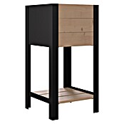 Upyard Huerto Modernbox alto (36 x 36 x 72 cm, Madera, Marrón) | BAUHAUS