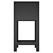 Upyard Hochbeet Modernbox hoch (36 x 36 x 72 cm, Holz, Schwarz) | BAUHAUS