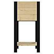 Upyard Huerto Modernbox alto (36 x 36 x 72 cm, Madera, Natural) | BAUHAUS